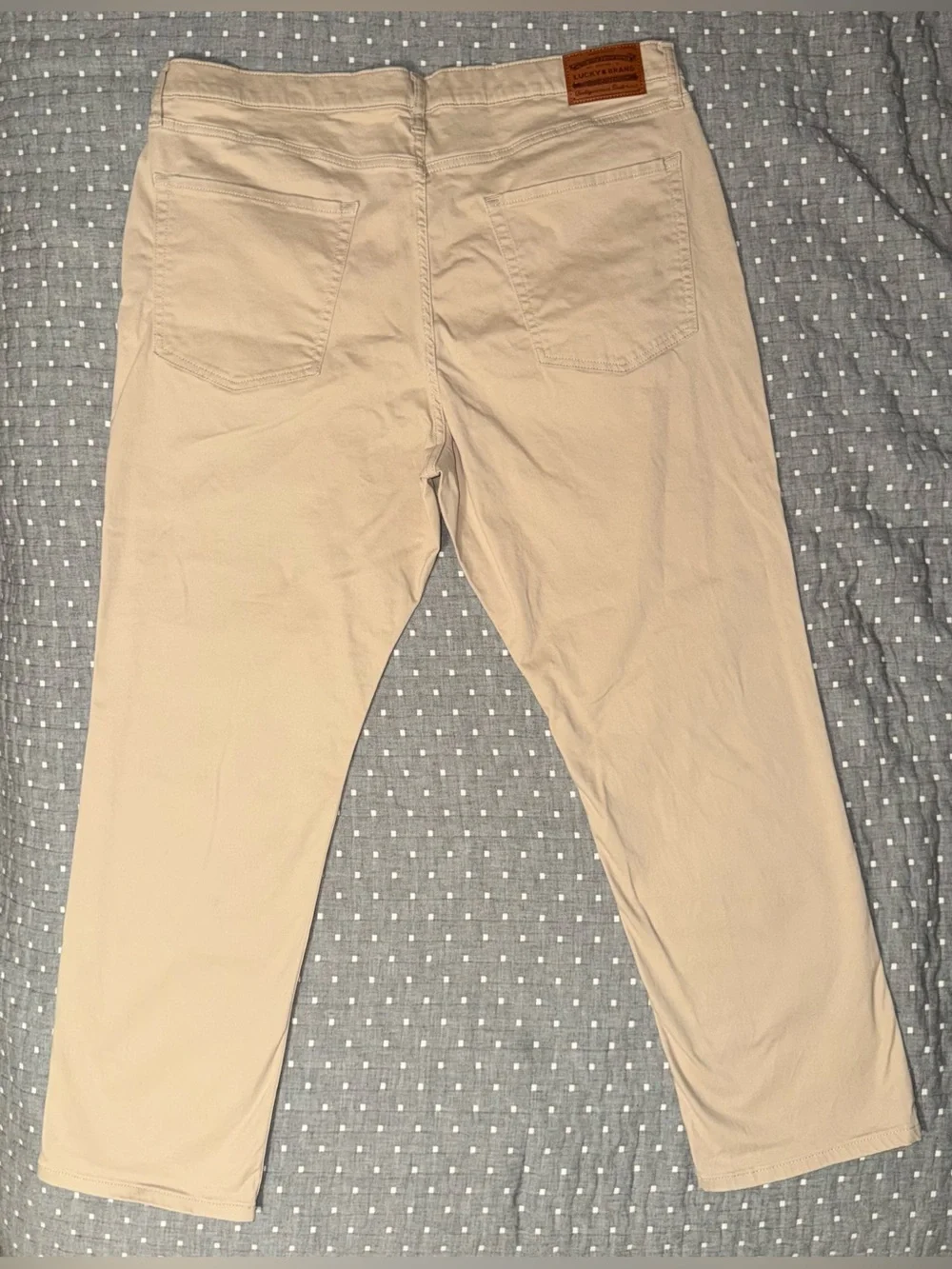 Lucky Brand Men's 410 Athletic Straight Khaki Stretch Pants/Chinos/Size 40